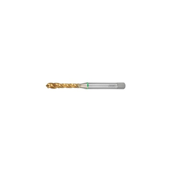 HSS-E Blind Hole Machine Tap, 5/16-24 Tap Thread Size, TiN Coated